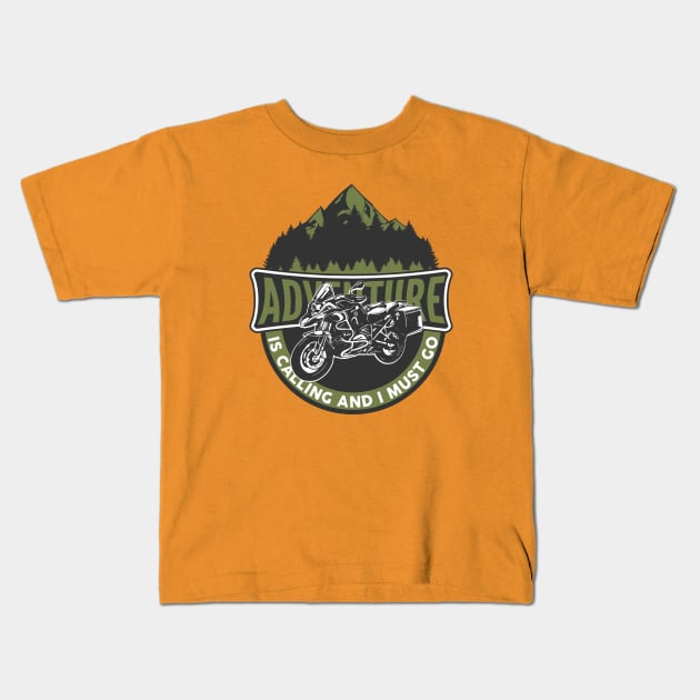 GS Adventure Kids T-Shirt by Dirt Bike Gear